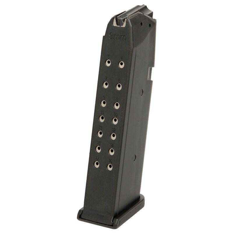 KCI Magazine for Glock 17 / 19 / 26 - 17-Rounds 9mm