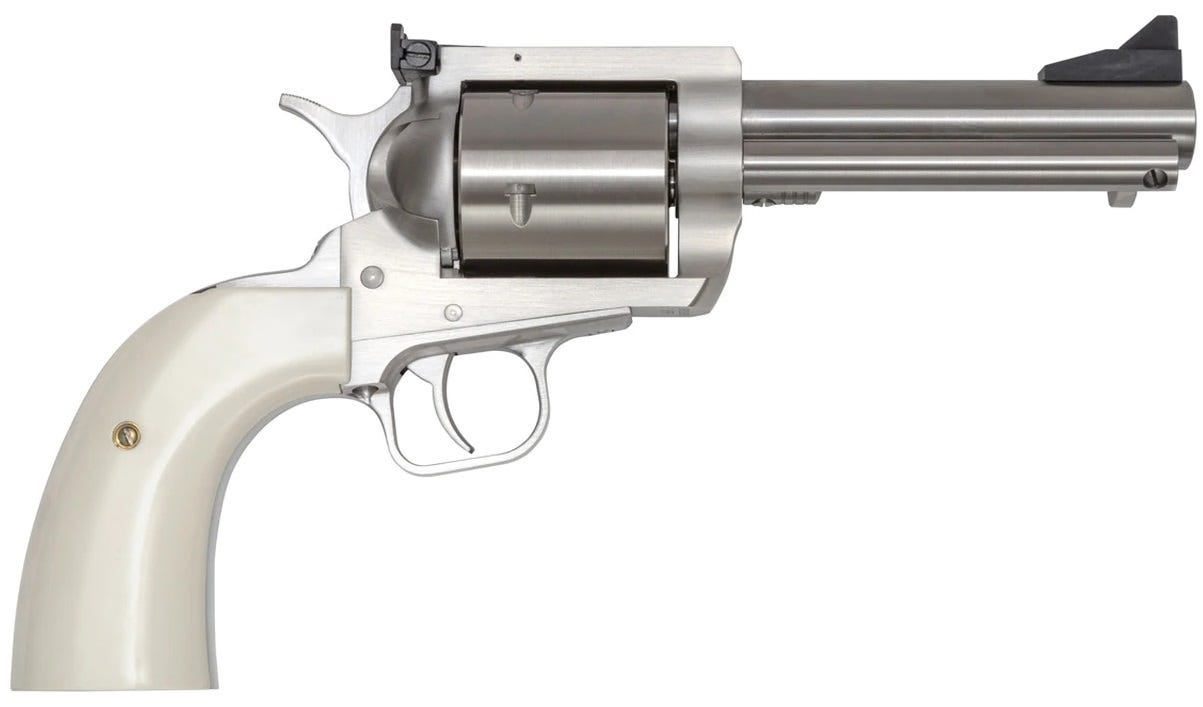 Magnum Research BFR Stainless .500 JRH 5.5" Barrel 5-Rounds Bisley Grips