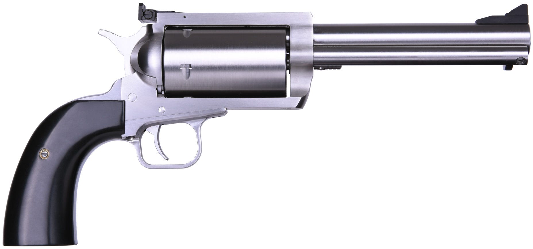 Magnum Research BFR Stainless .500 SW 5.75" Barrel 5-Rounds Black Grips