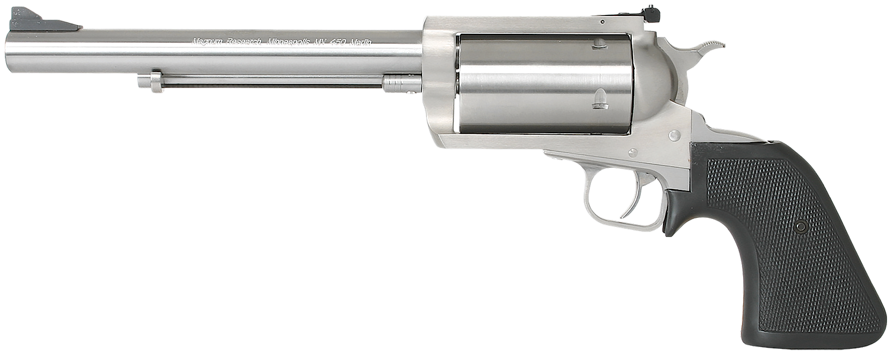 Magnum Research BFR Long Cylinder Stainless .500 SW 7.5" Barrel 5-Rounds - Image 2