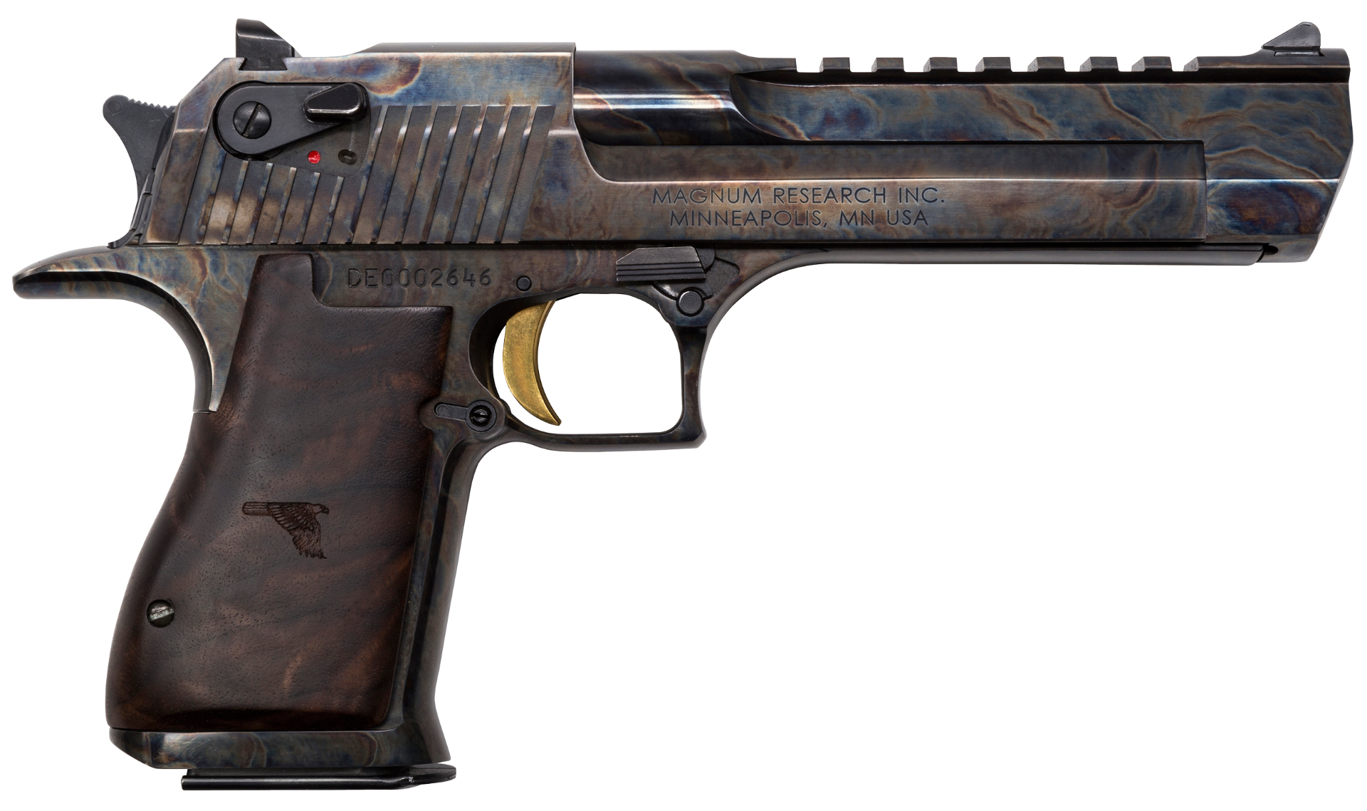 Magnum Research Desert Eagle Mark XIX Color Case Hardened .357 Mag 6" Barrel 9-Rounds