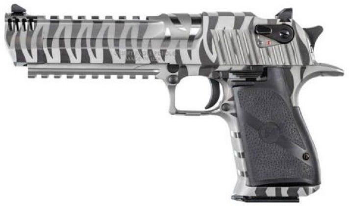 Magnum Research Desert Eagle Mark XIX White Tiger Stripe .44 Mag 6" Barrel 8-Rounds