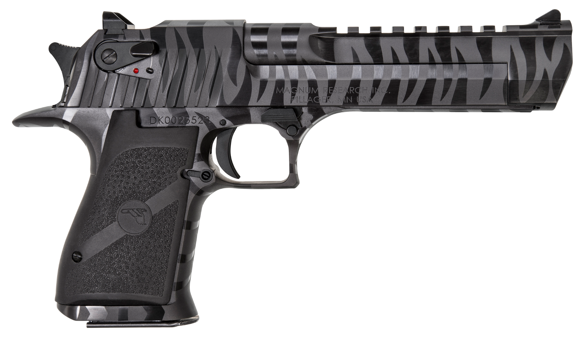 Magnum Research Desert Eagle Mark XIX Black Tiger Stripe .50 AE 6" Barrel 7-Rounds