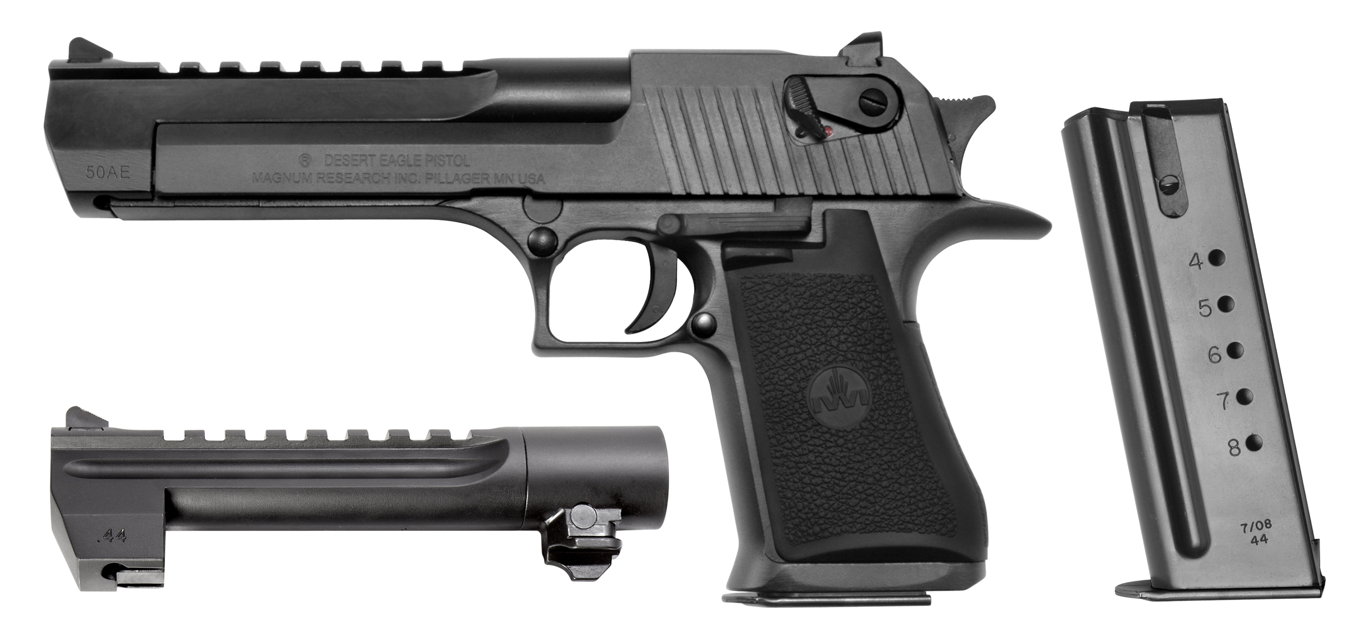 Magnum Research Mark XIX Desert Eagle .50 AE / .44 Mag 6" Barrel 8-Rounds Combo