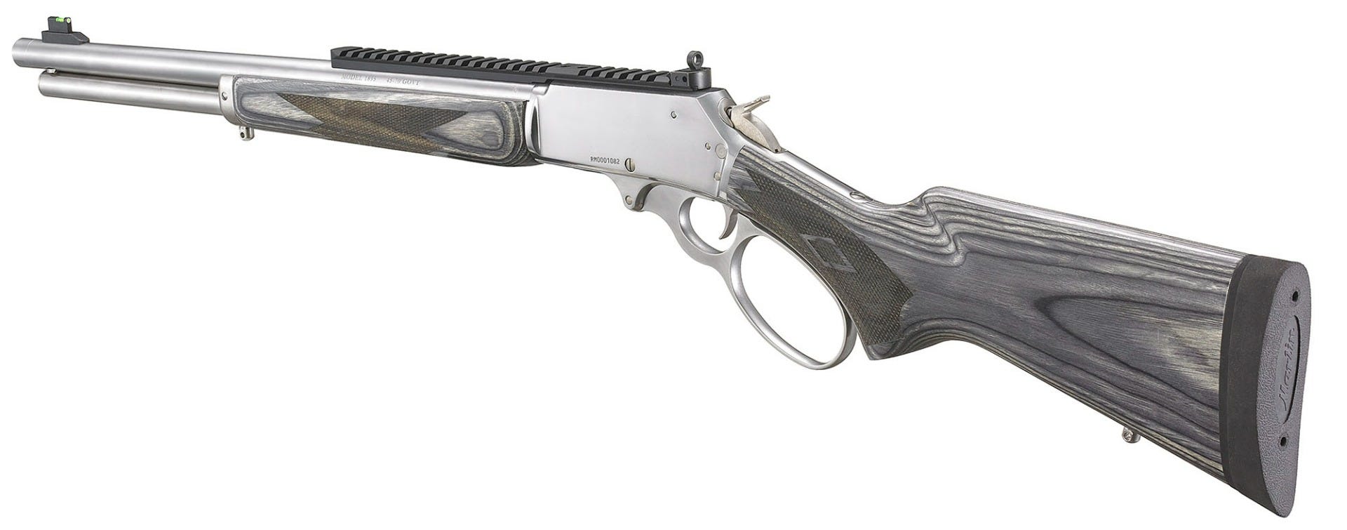Marlin 1895 SBL Gray/Stainless .45-70 GOV 19.1" Barrel 6-Rounds Tritium Fiber Optic Front Sight - Image 3