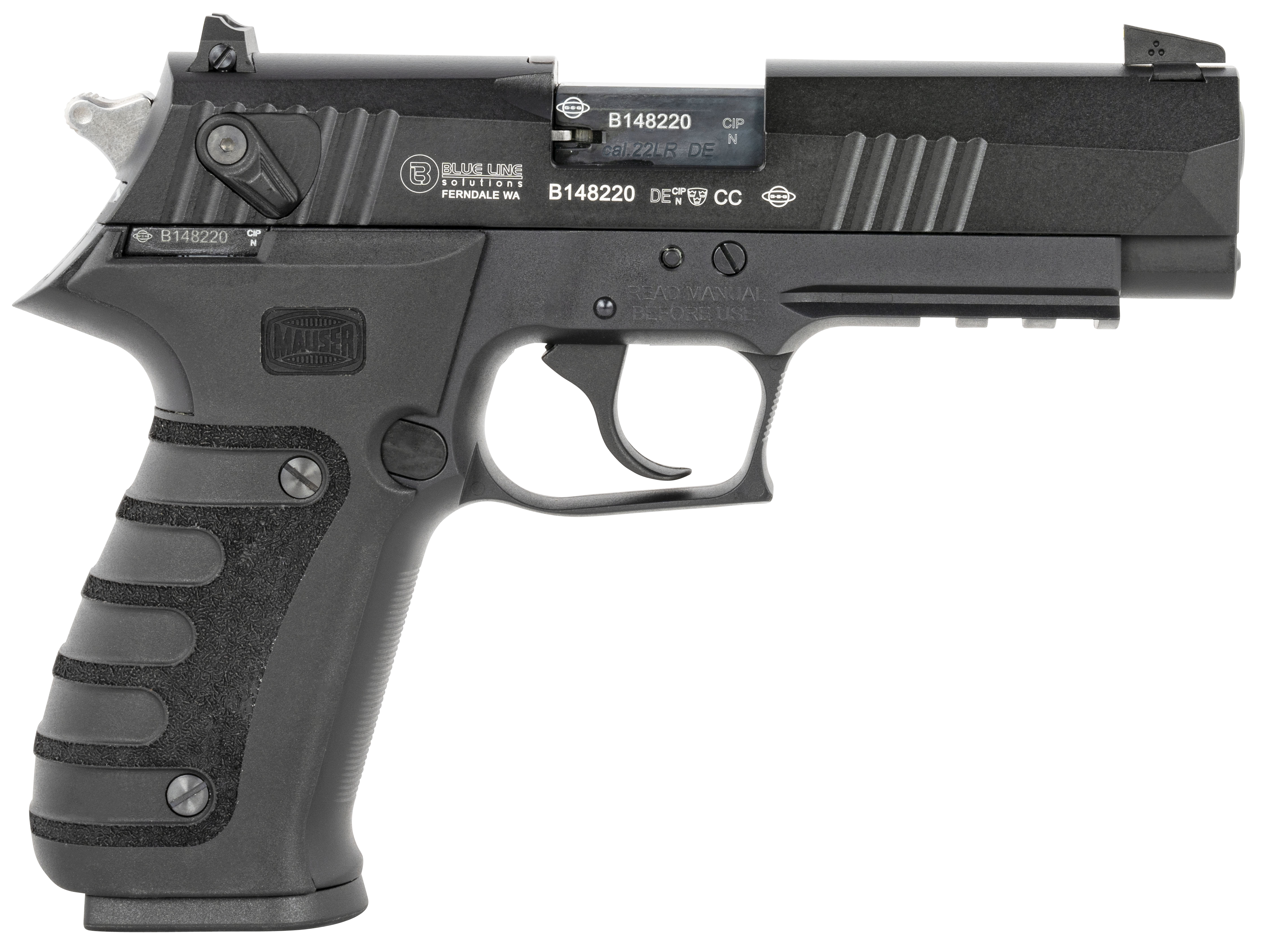 Mauser M20 .22 LR 4" Barrel 10-Rounds Adjustable Sights