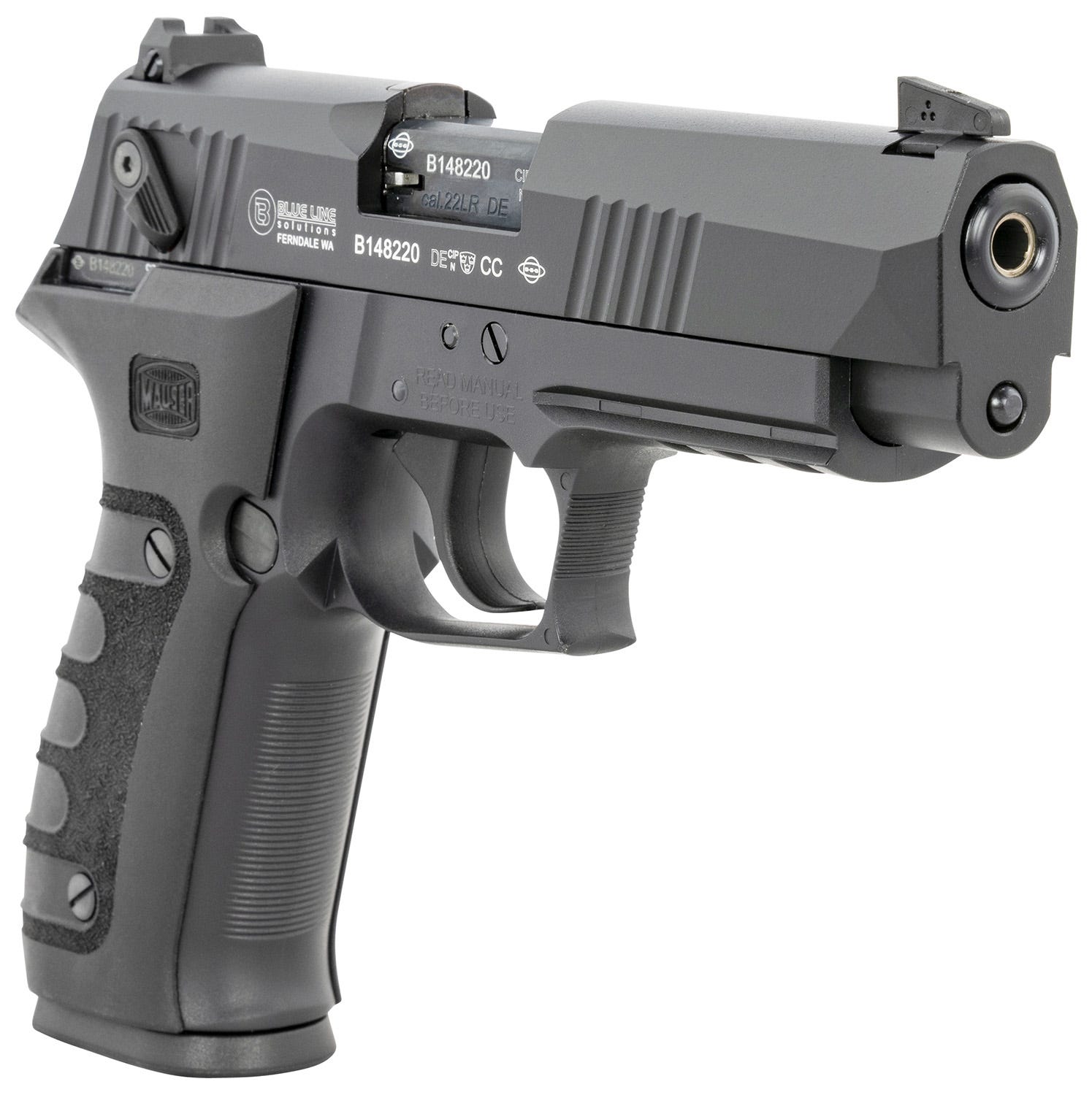 Mauser M20 .22 LR 4" Barrel 10-Rounds Adjustable Sights - Image 3