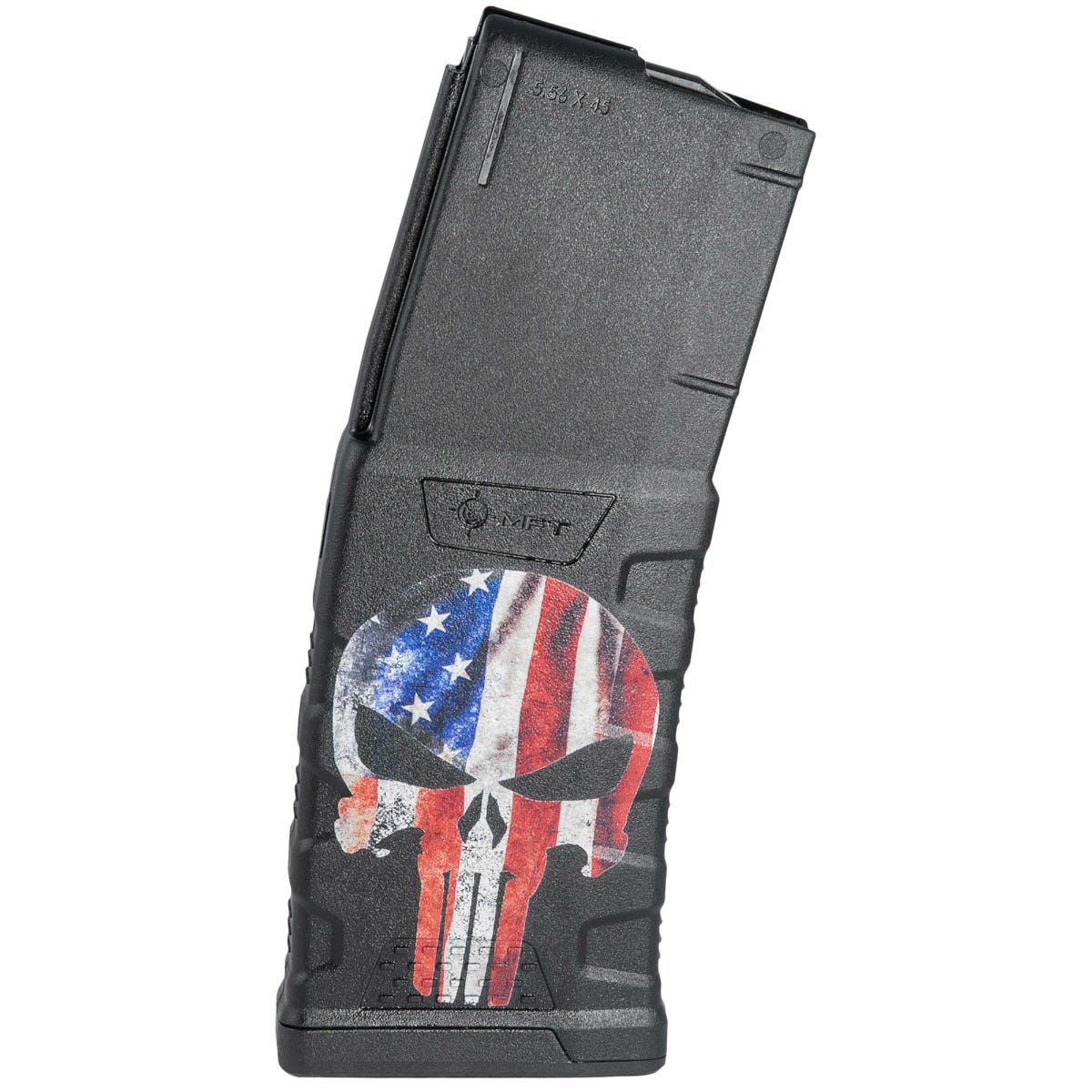 Mission First Tactical Extreme Duty Punisher American Flag 5.56 30 Rounds Mag