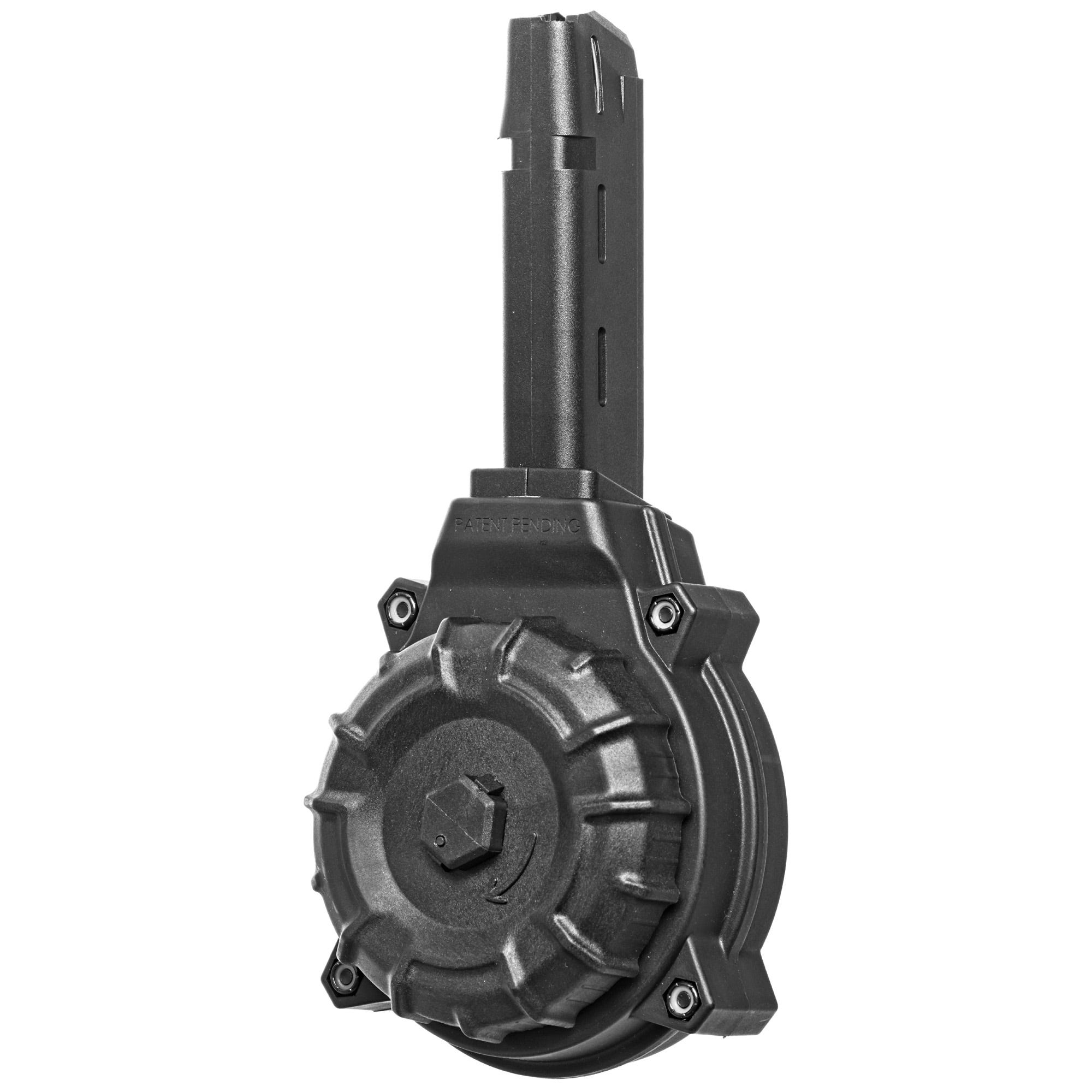ProMag Industries Glock 17/19 Drum Mag Black 9mm 50Rds