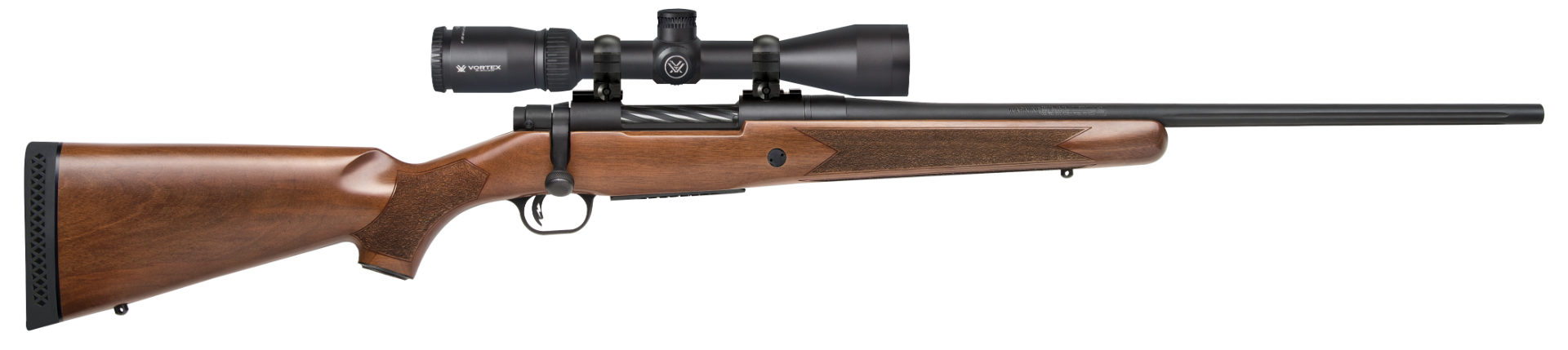 Mossberg Patriot Walnut 6.5 Creedmoor 22" Barrel 4-Rounds 3-9x40mm Scope