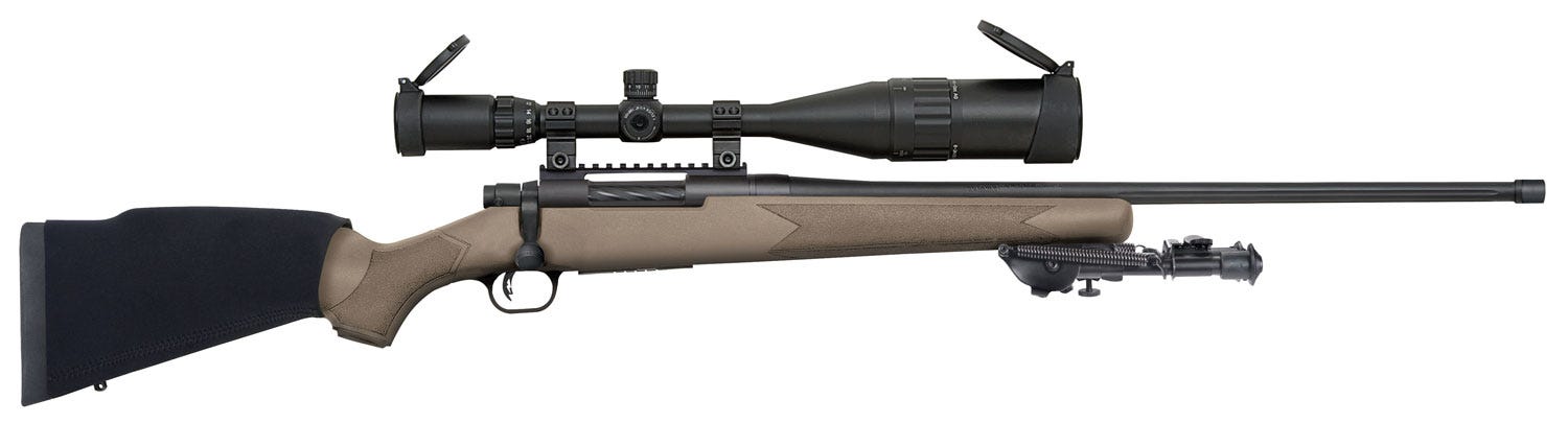 Mossberg Patriot Night Train Flat Dark Earth 6.5 Creedmoor 24" Barrel 5-Rounds 6-24x50mm - Image 2