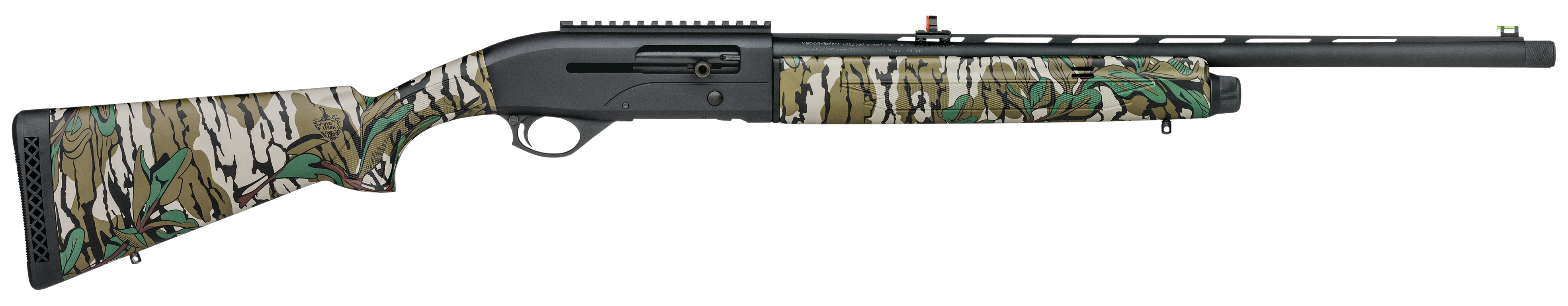 Mossberg SA Turkey Mossy Oak Greenleaf / Black 20 GA 22" Barrel 3"-Chamber 4-Rounds
