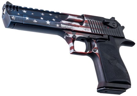 Magnum Research Star Spangled Banger .50 AE 6" Barrel 7-Rounds - Image 4