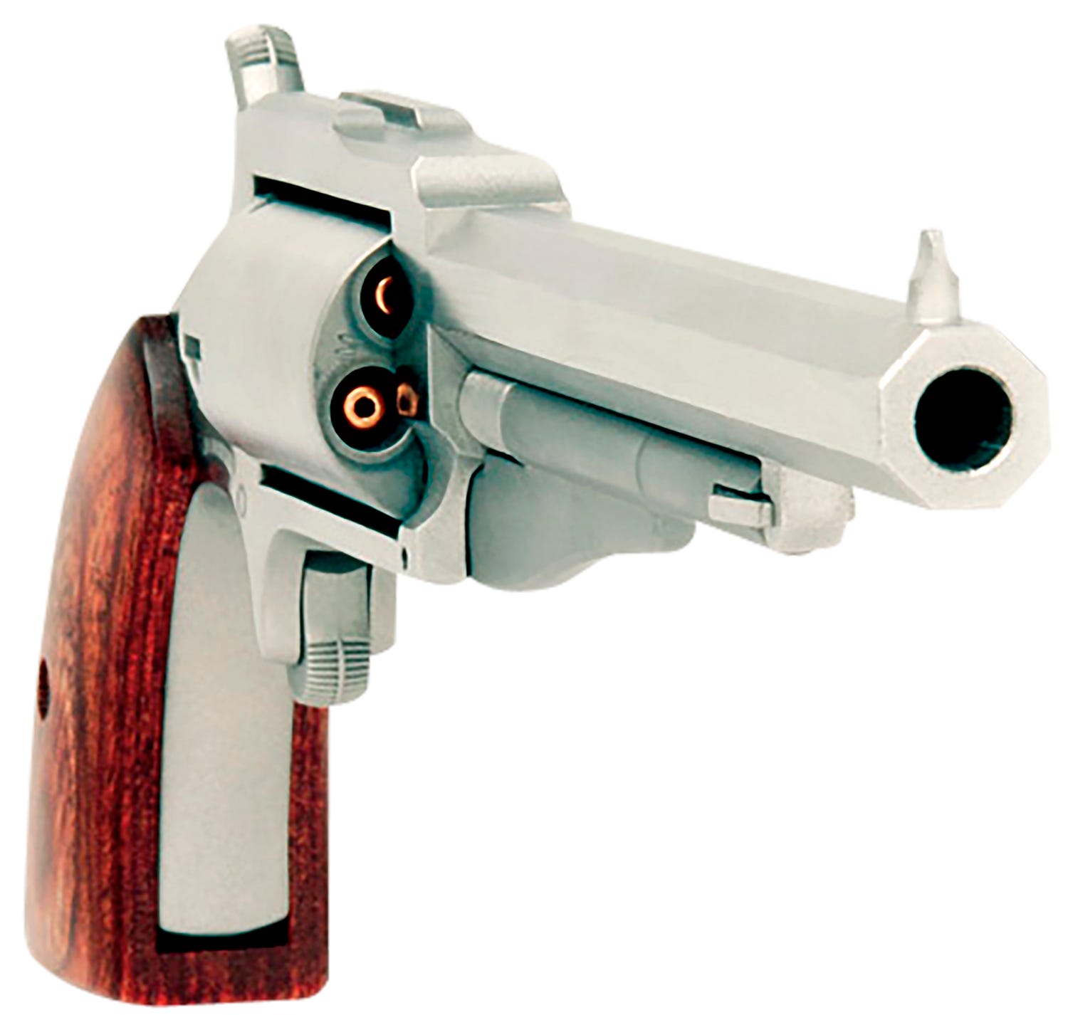North American Arms 1860 The Earl Stainless .22 LR / .22 Mag 4" Barrel 5-Rounds - Image 2