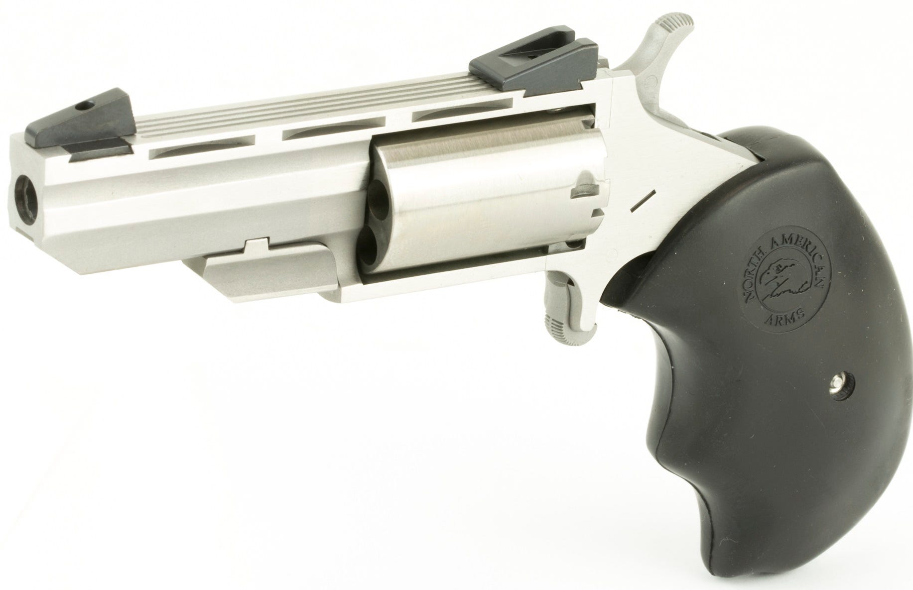 North American Arms Black Widow Stainless .22 LR 2" Barrel 5-Rounds - Image 4