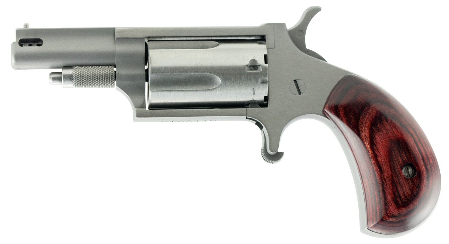 North American Arms Mini-Revolver Stainless .22 LR / .22 Mag 1.625" Barrel 5-Rounds Convertible - Image 2
