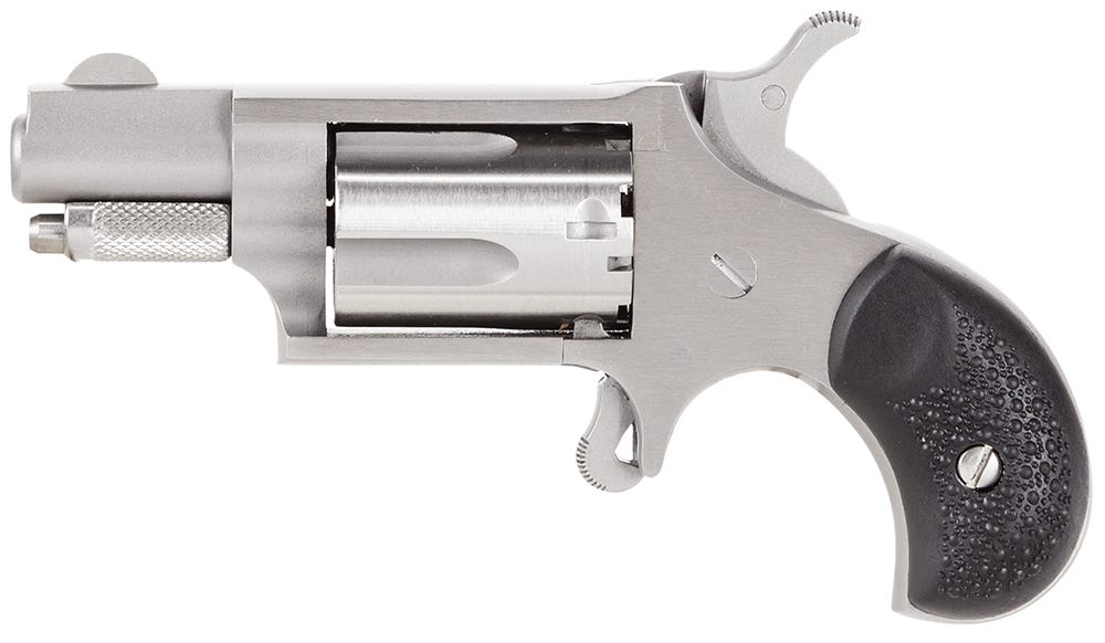 North American Arms Mini-Revolver Stainless .22 LR 1.125" Barrel 5-Rounds Carry Combo - Image 2