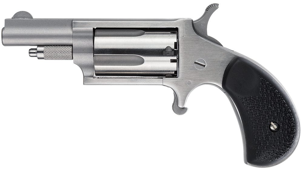 North American Arms Mini-Revolver Stainless .22 Mag 1.63" Barrel 5-Rounds Carry Combo - Image 2