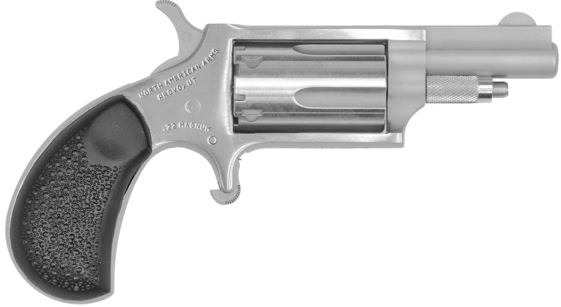 North American Arms Mini Revolver Stainless .22 LR / .22 Mag 1.625" Barrel 5-Rounds