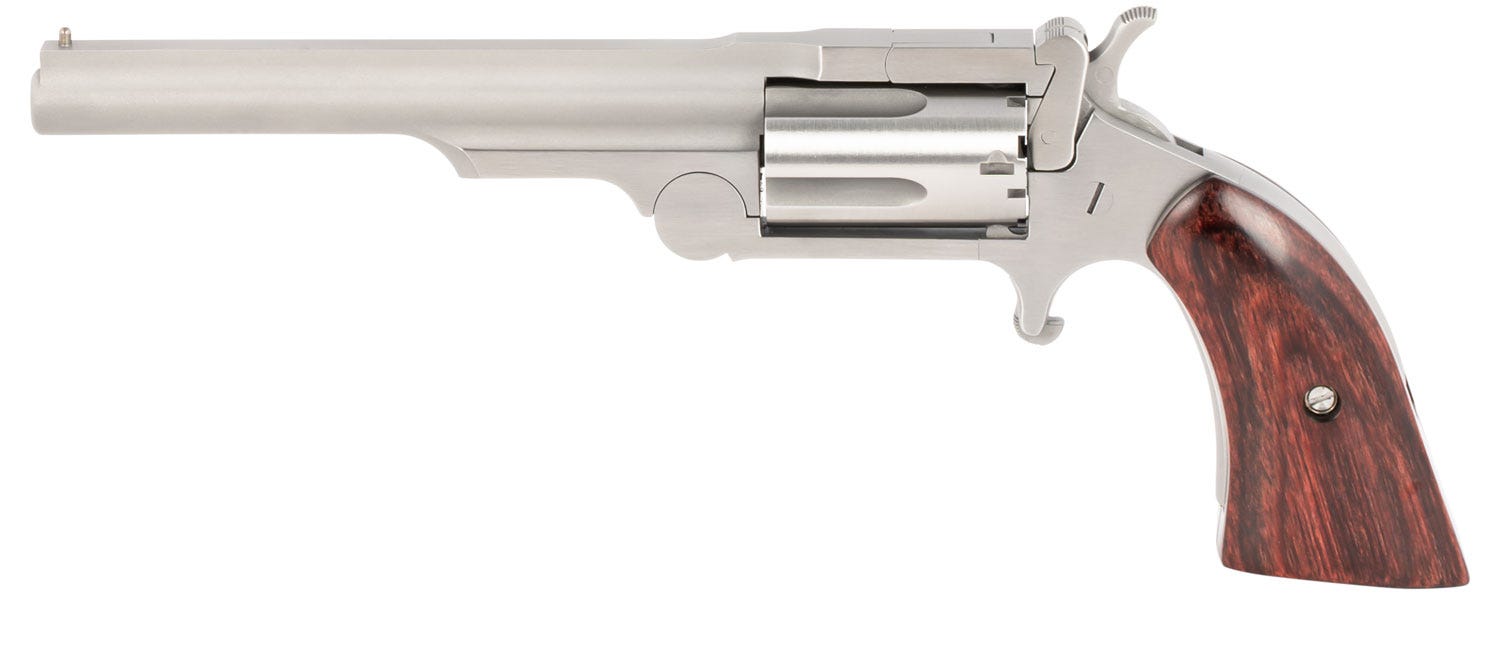North American Arms Ranger II Stainless .22 Mag 4" Barrel 5-Rounds Bead Front Sight - Image 2
