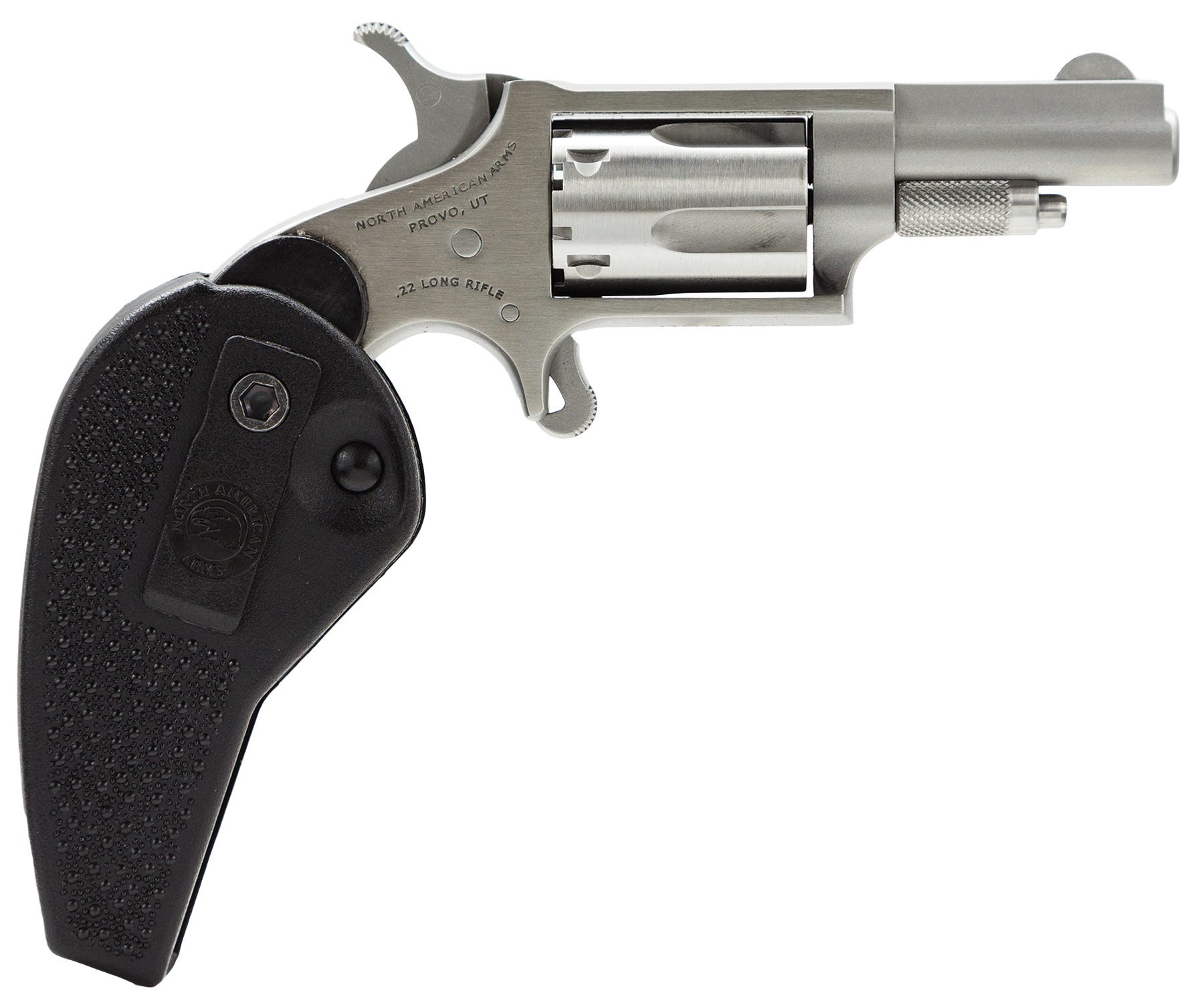 North American Arms Mini-Revolver Stainless .22 LR 1.625" Barrel 5-Rounds