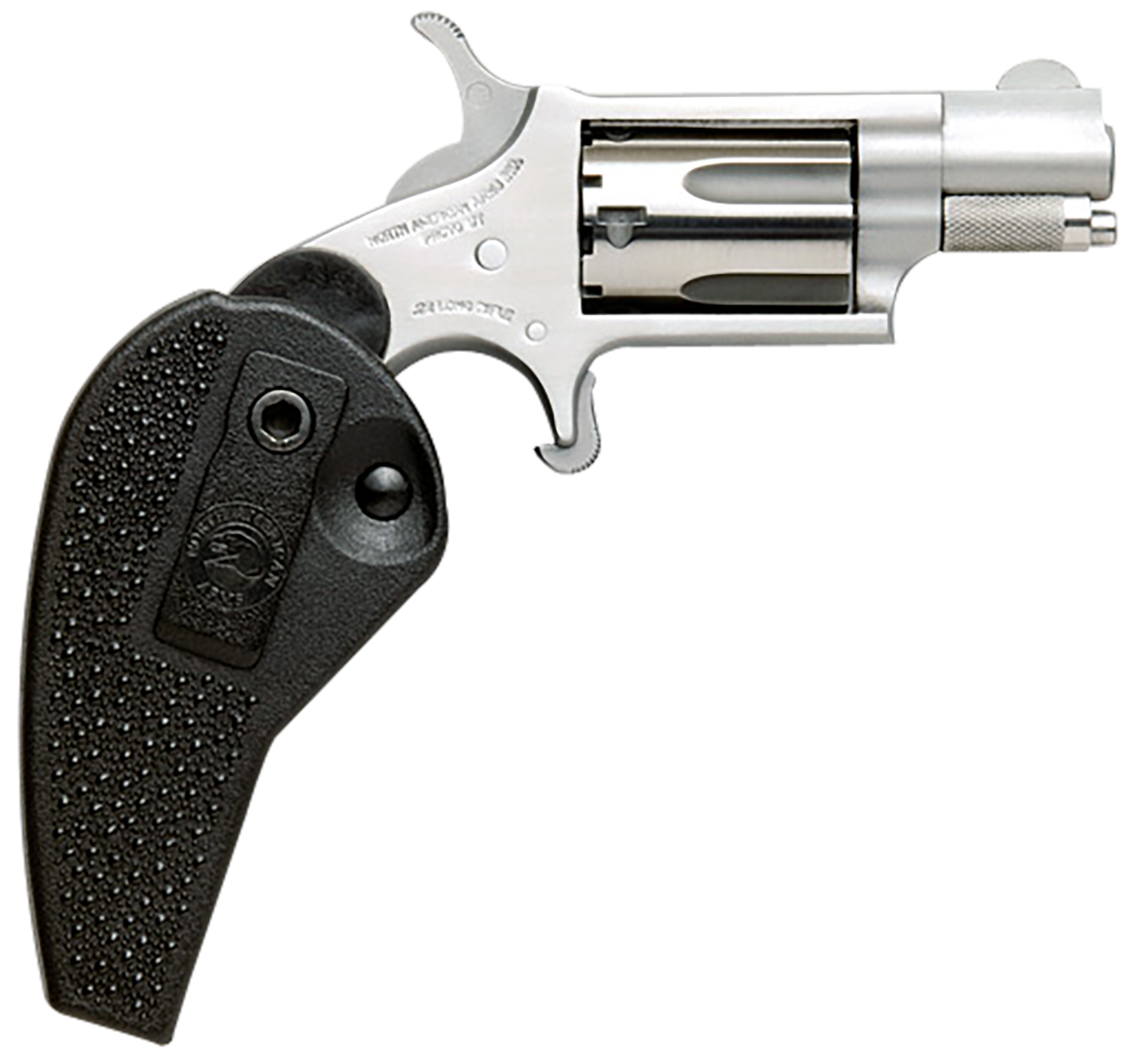 North American Arms Mini-Revolver Stainless .22 Mag 1.125" Barrel 5-Rounds Grip Holster