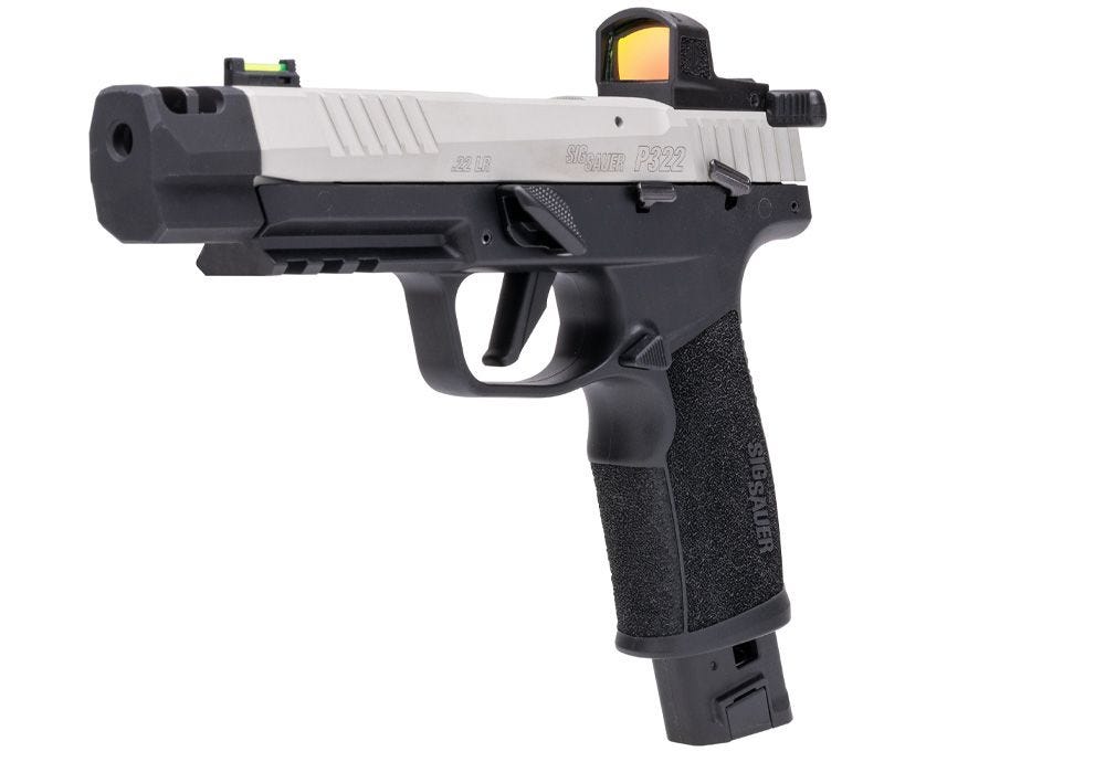 Sig Sauer P322 Comp Two-Tone .22 LR 4" Barrel 25-Rounds W/Romeo Zero - Image 3