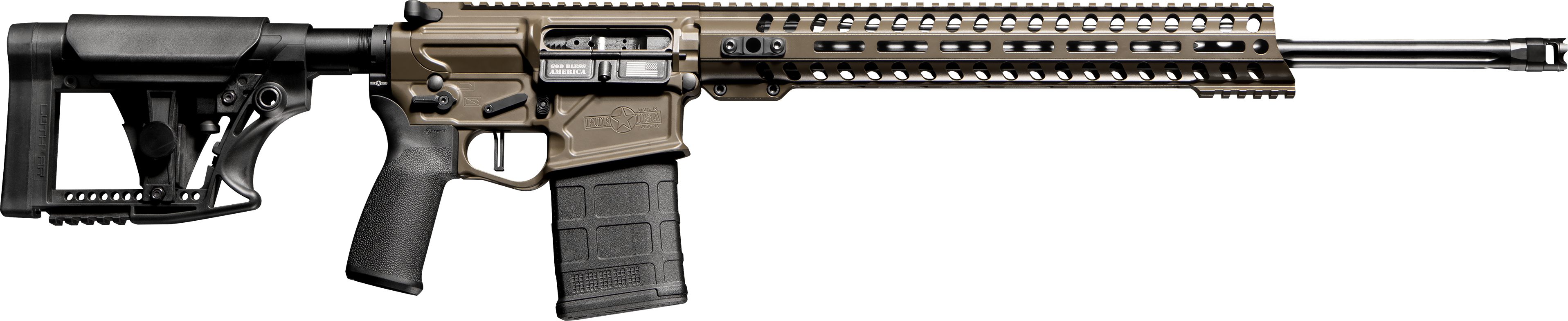Patriot Ordnance Factory Revolution Burnt Bronze 6mm Creedmoor 22" Barrel 20-Rounds - Image 2