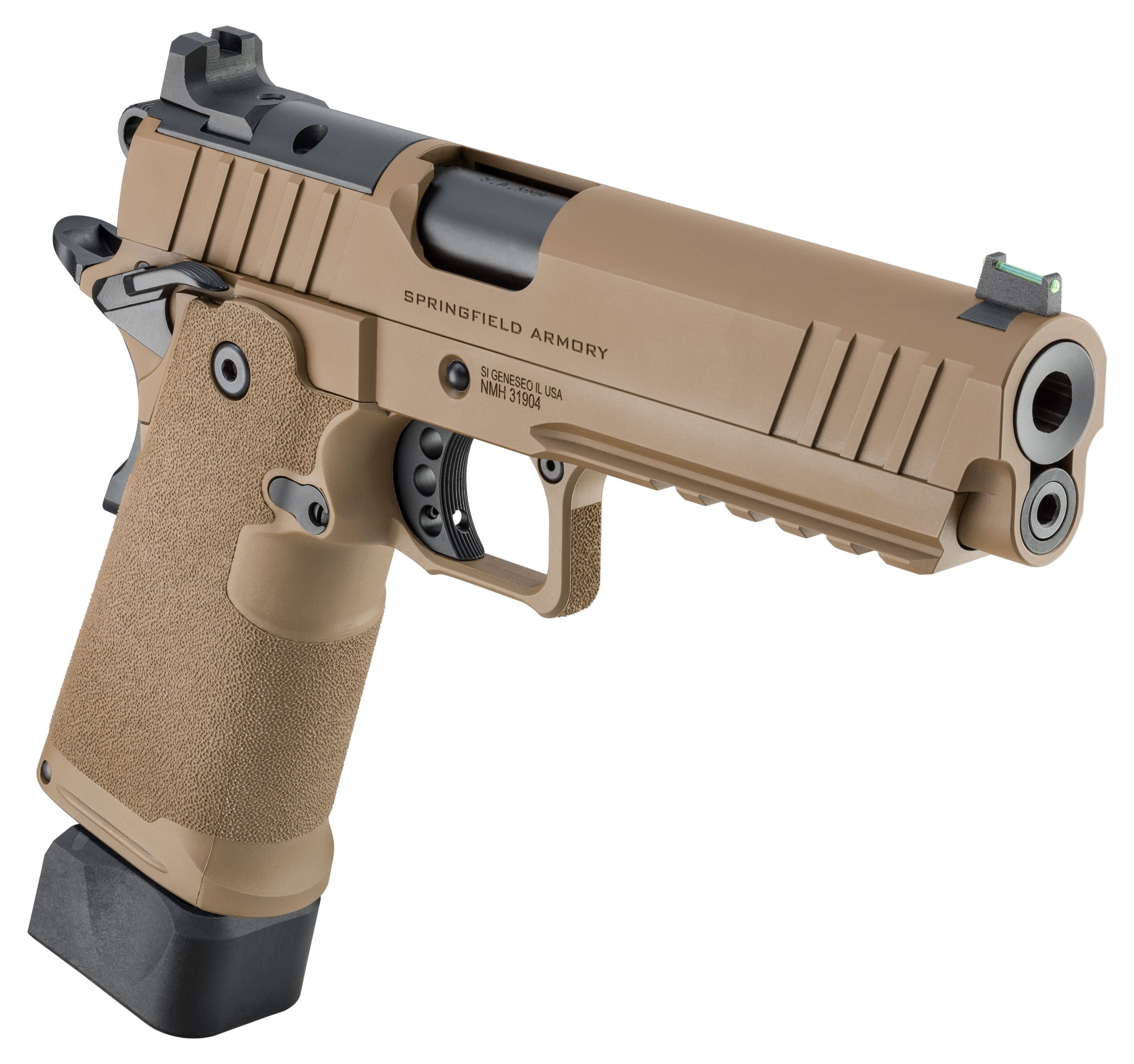 Springfield Armory 1911 DS Prodigy Coyote Brown 9mm 5" Barrel 20-Rounds - Image 2