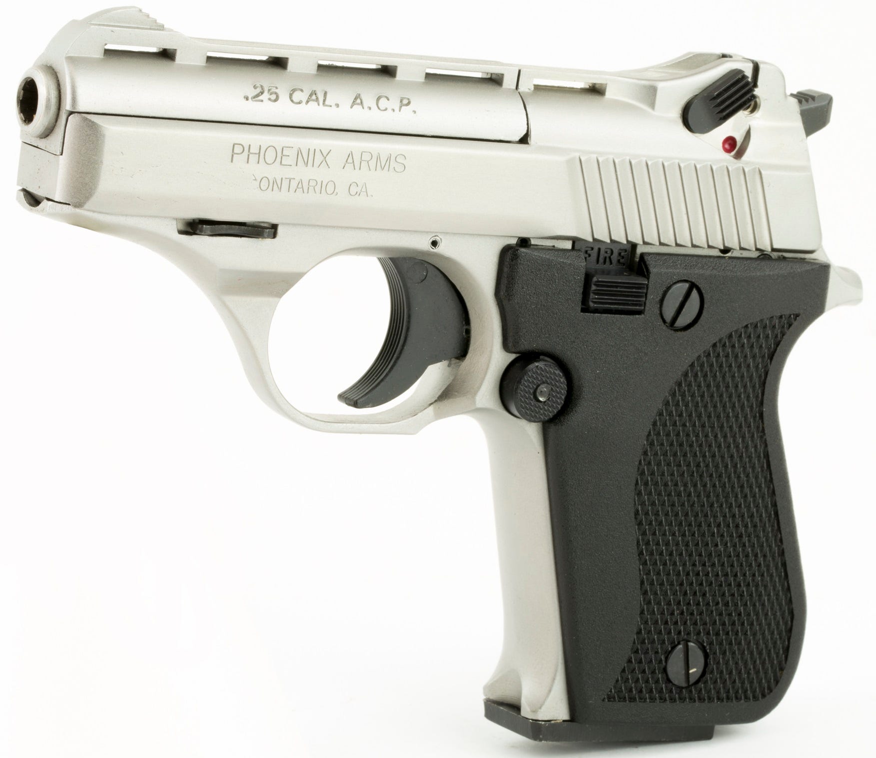 Phoenix Arms HP25A Nickel .25 ACP 3" Barrel 9-Rounds - Image 3