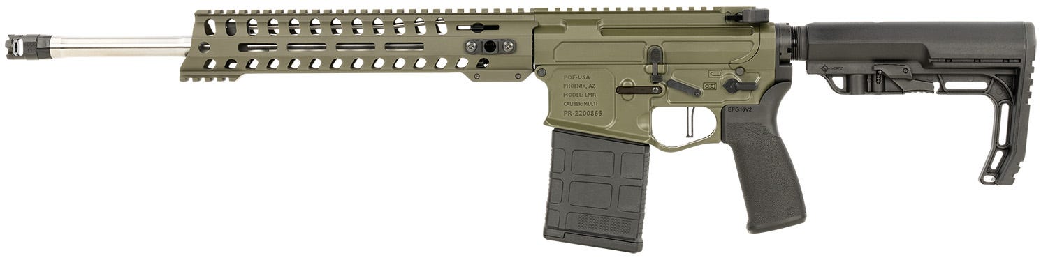 Patriot Ordnance Factory Rogue DI OD Green 7.62 X 51 16.5" Barrel 20-Rounds - Image 2
