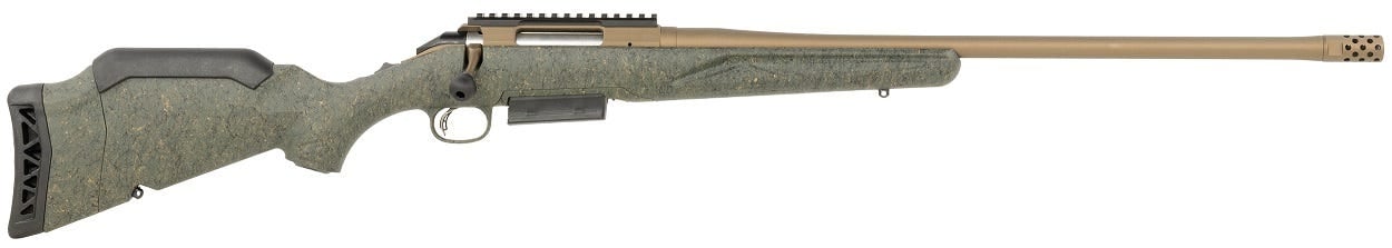 Ruger American Predator Rifle Gen II Green Splatter .400 Legend 22" Barrel 5-Rounds