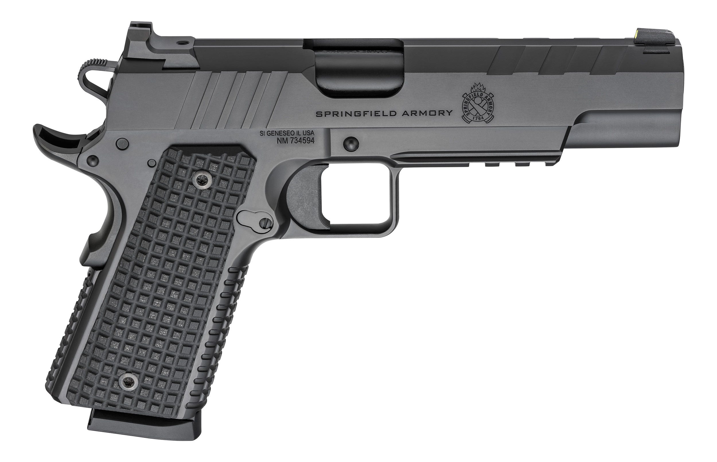 Springfield Armory Emissary 1911 Black .45 ACP 5" Barrel 8-Rounds