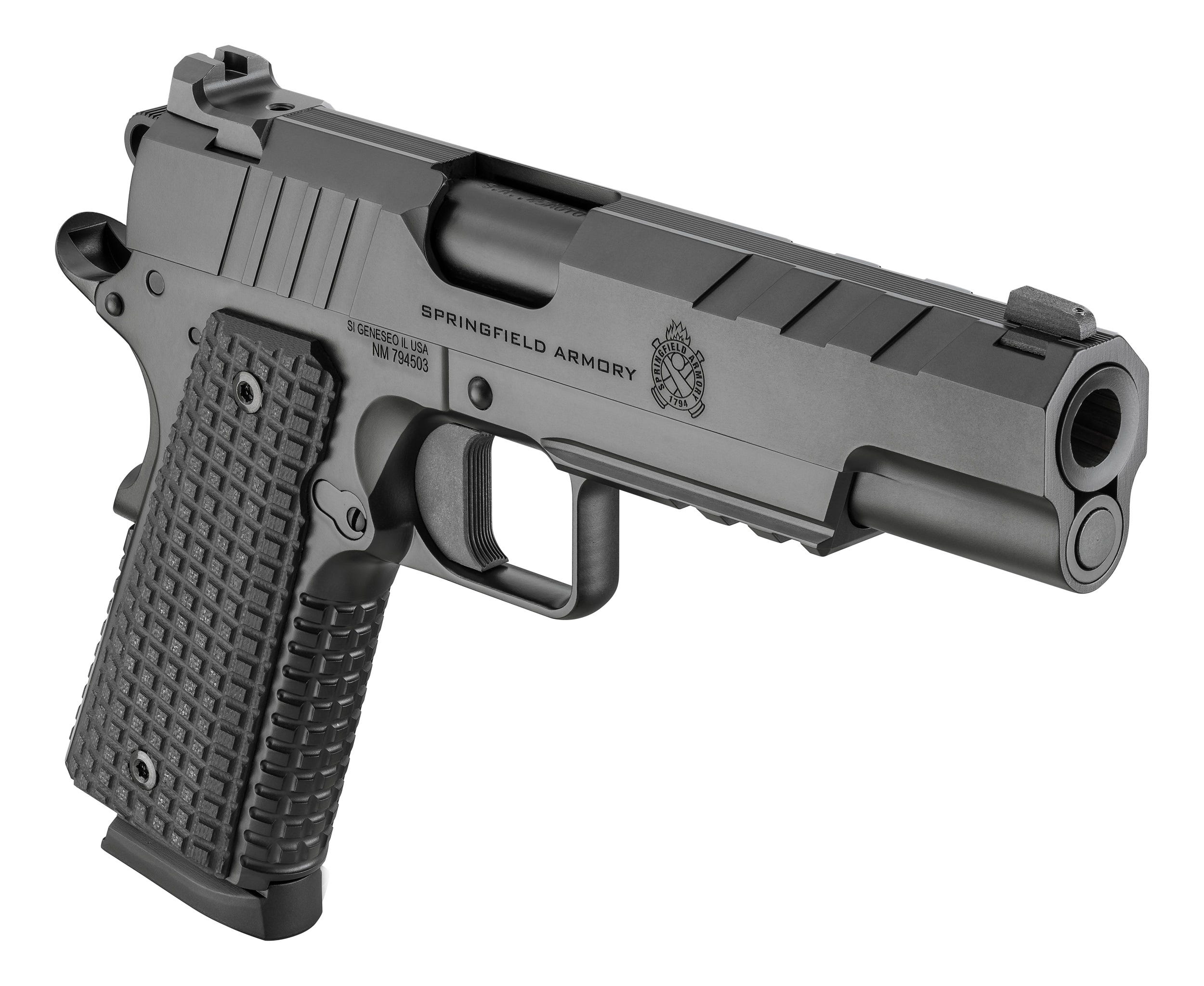 Springfield Armory Emissary 1911 Black .45 ACP 5" Barrel 8-Rounds - Image 5
