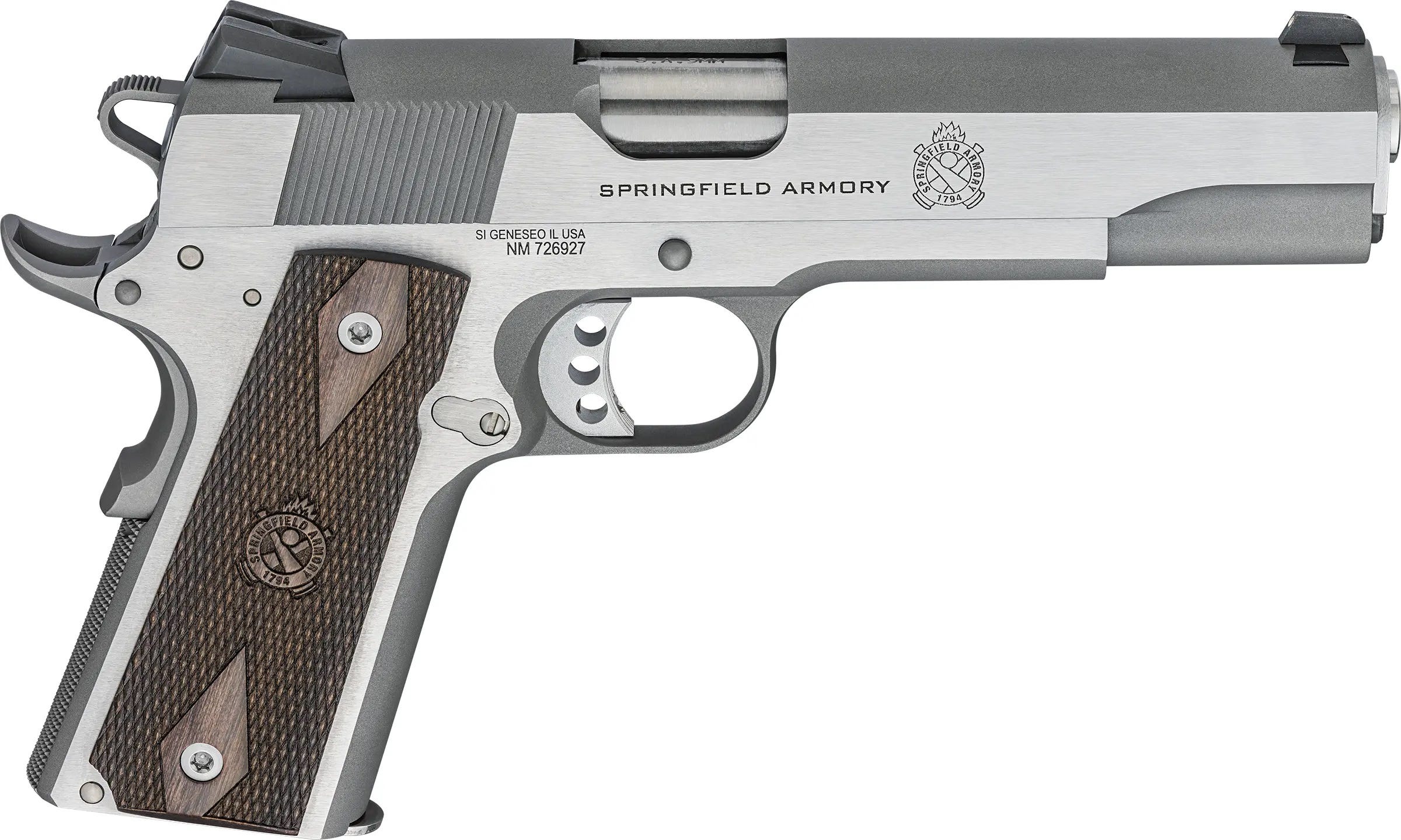 Springfield Armory 1911 Garrison Commander Stainless .45 ACP 4.25" Barrel 7-Rounds - Image 2