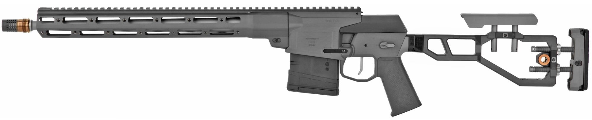 Q The Fix Grey 6.5 Creedmoor 16" Barrel 10-Rounds w/Cherry Bomb - Image 3