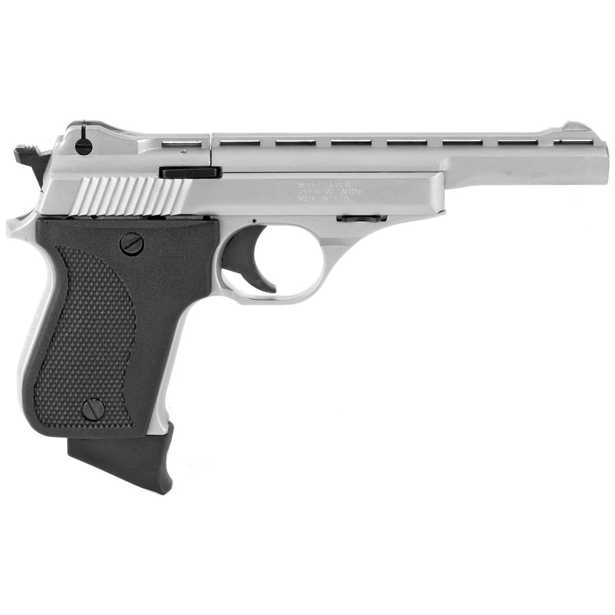 Phoenix Arms HP22A Deluxe Rangemaster Satin Nickel .22LR 5" Barrel 10-Rounds
