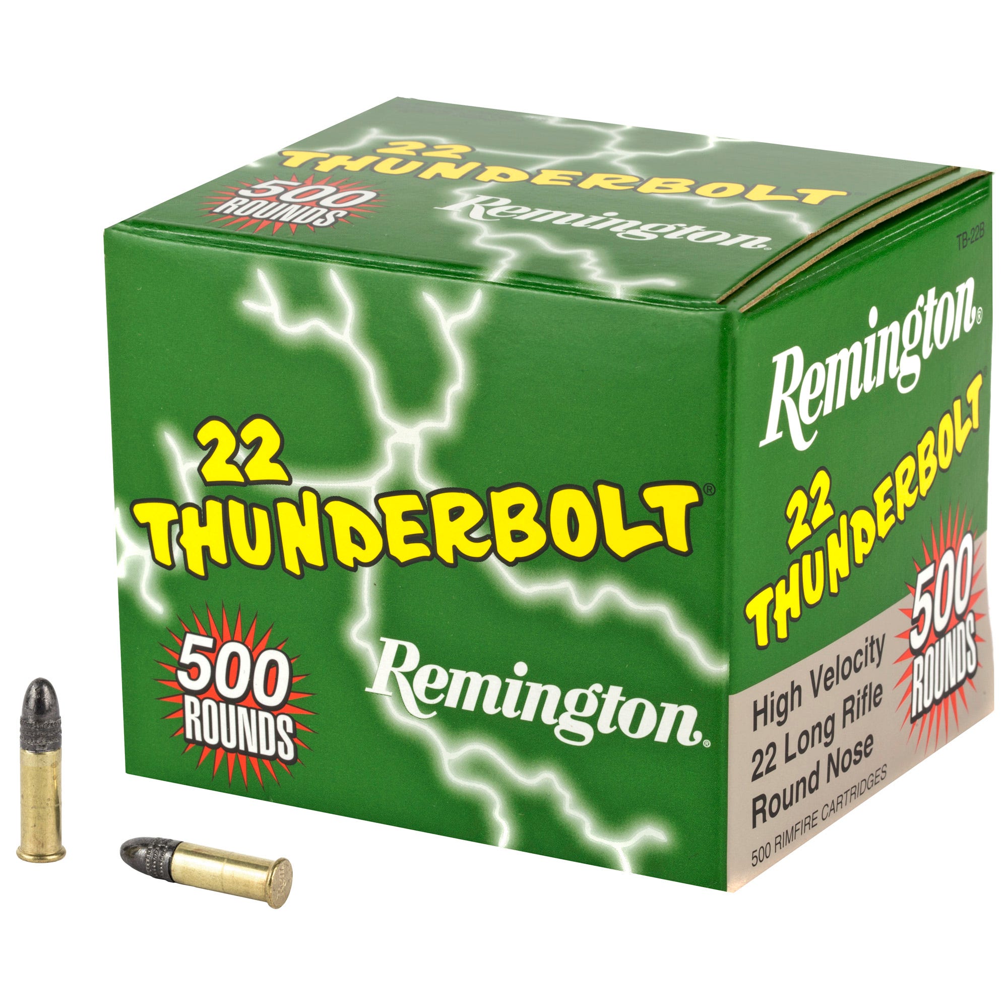 Remington Thunderbolt .22 LR 40-Grain 500-Rounds Round Nose