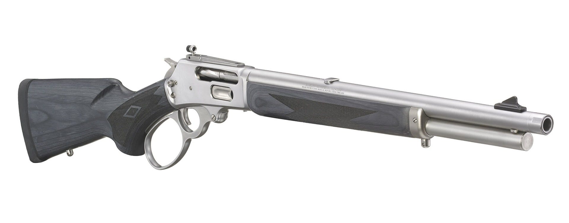 Marlin 1895 Trapper Stainless .45-70 16.1" Barrel 5-Rounds Skinner Sights - Image 3