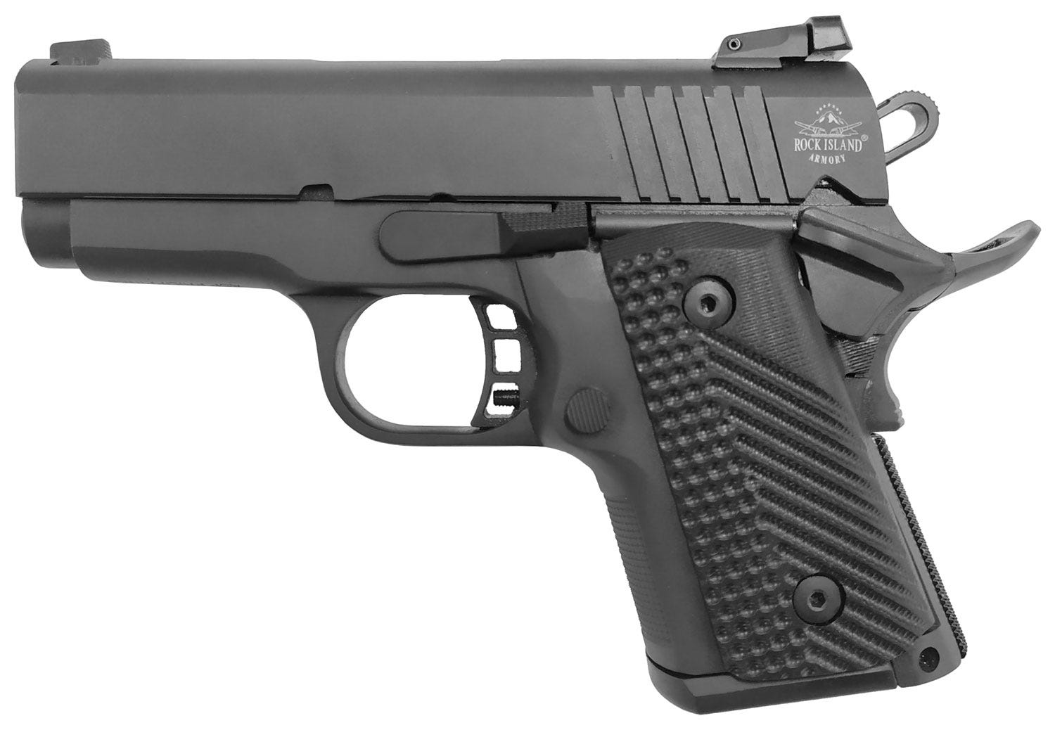 Rock Island Armory Baby Rock .45 ACP 3.1" Barrel 10-Rounds - Image 2