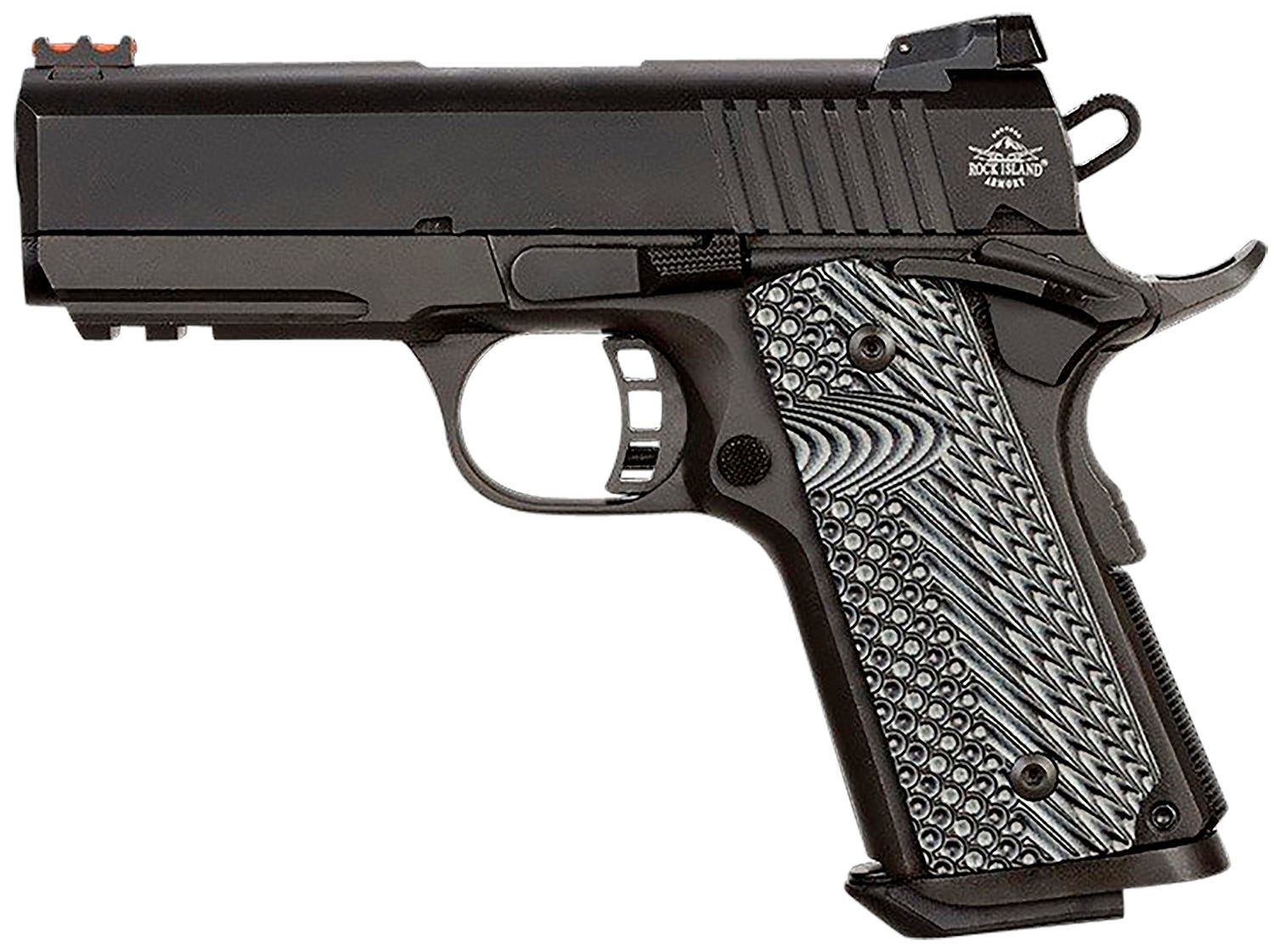Rock Island Armory TAC Ultra CS .45 ACP 3.62" Barrel 7-Rounds Adjustable Rear Sight - Image 2