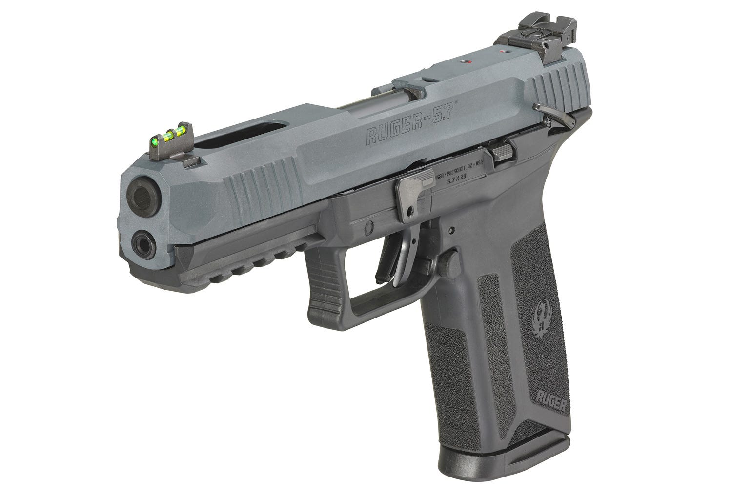 Ruger 57 Cobalt Blue 5.7x28mm 4.94" Barrel 20-Rounds - Image 3