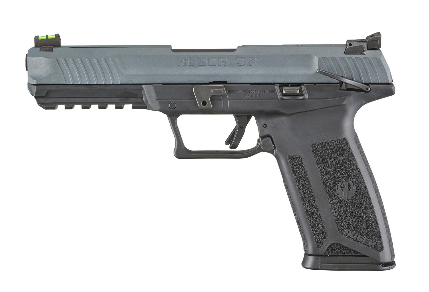 Ruger 57 Cobalt Blue 5.7x28mm 4.94" Barrel 20-Rounds - Image 4