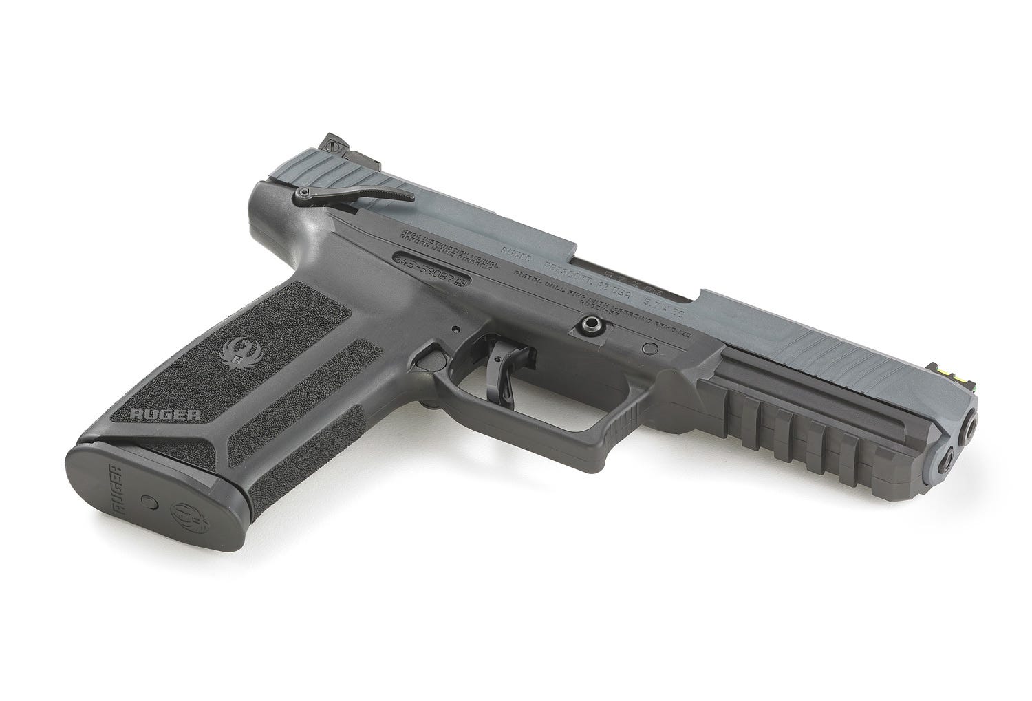 Ruger 57 Cobalt Blue 5.7x28mm 4.94" Barrel 20-Rounds - Image 6
