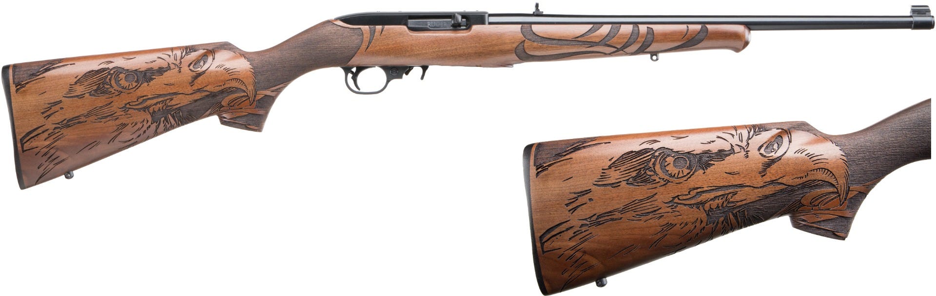 Ruger 10/22 Carbine Walnut Stock .22 LR 18.5" Barrel 10-Rounds - Image 2
