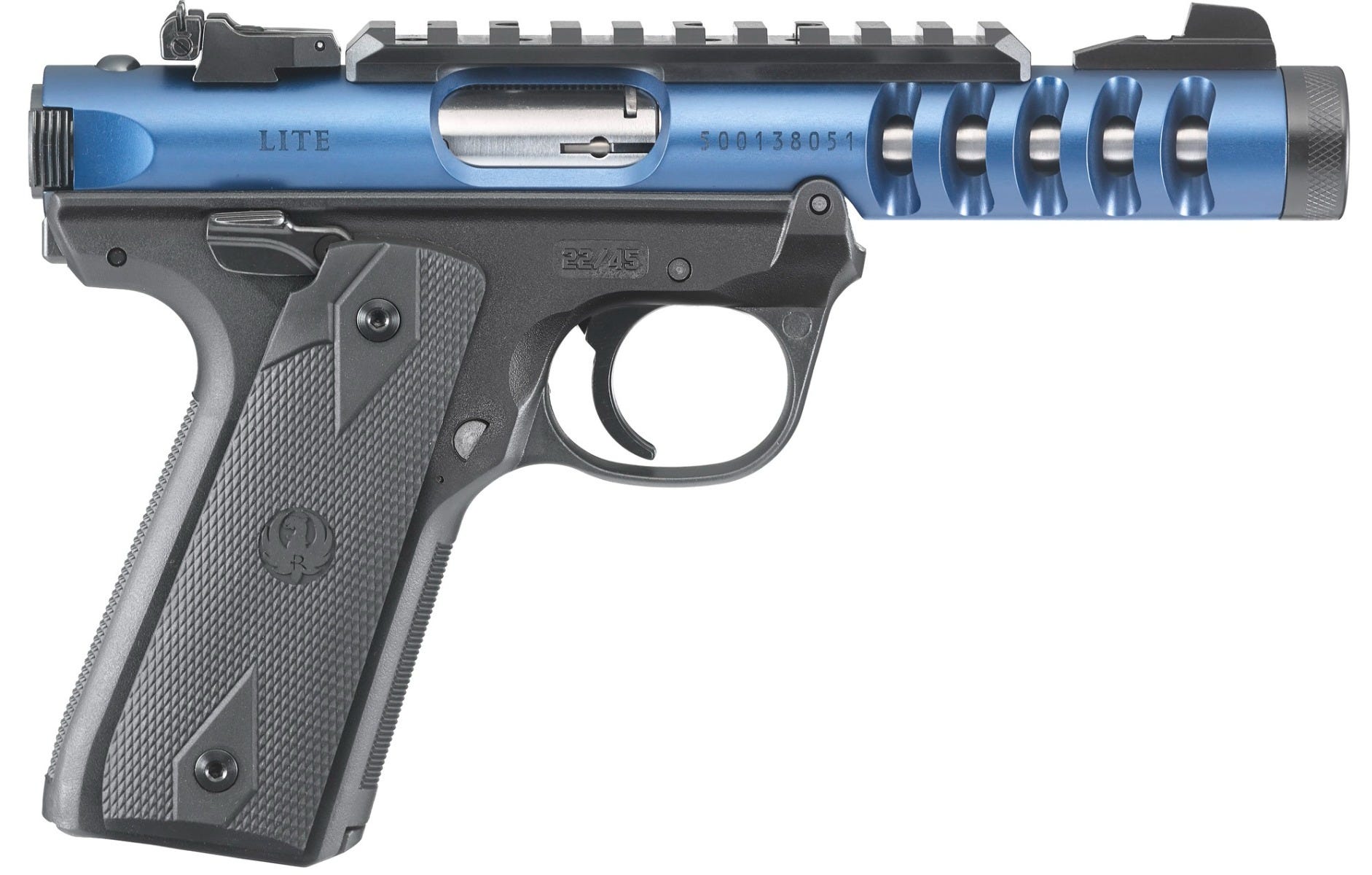 Ruger 22/45 Lite Mark IV Blue .22 LR 4.4" Barrel 10-Rounds