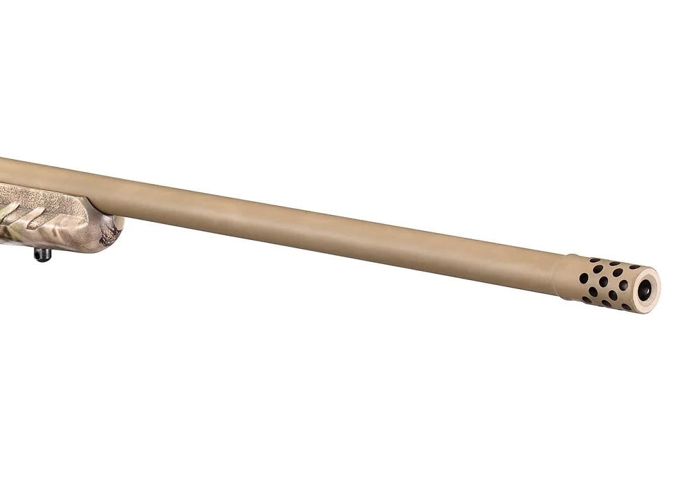 Ruger American Go Wild Camo / Bronze .243 Win 16.1" Barrel 4-Rounds Adjustable Trigger - Image 4