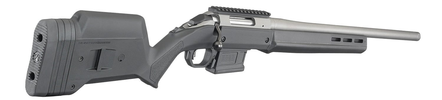 Ruger American Silver / Black .308 Win 16.1" Barrel 5-Rounds - Image 5