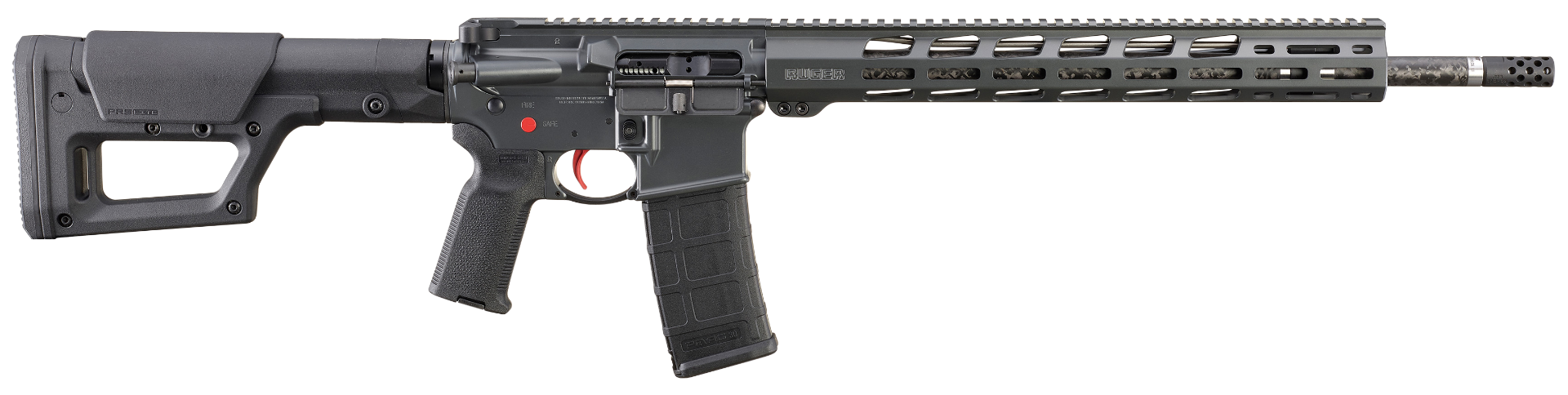 Ruger AR-556 MPR Grey .223 Wylde 18" Barrel 30-Rounds