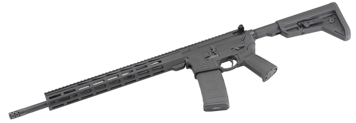 Ruger AR-556 MPR 5.56 NATO / .223 Rem 18'' Barrel 30-Rounds Adjustable Stock - Image 3